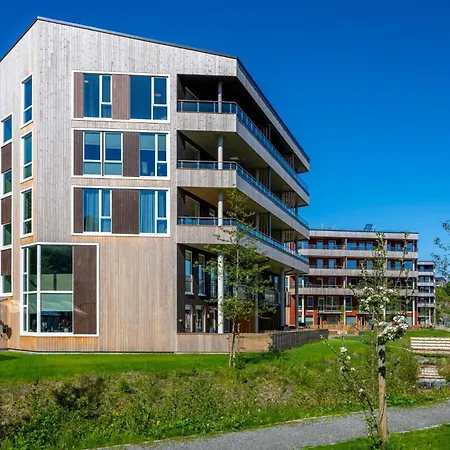 Appartement Penthouse With Rooftop Terrace & Balcony Bergen